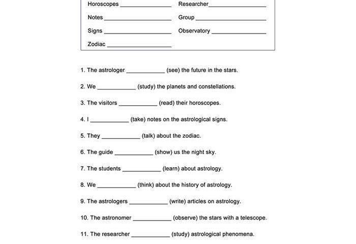 Present Continuous Worksheet ESL