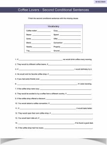 Second Conditional Worksheet ESL