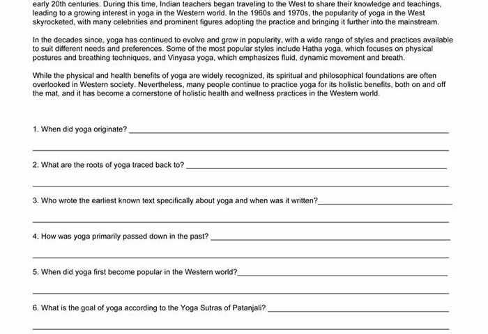 Reading Comprehension Worksheet ESL