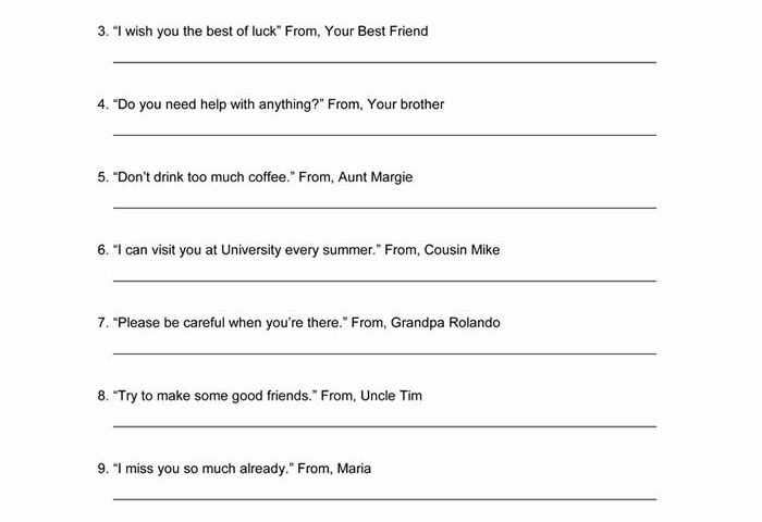Reported Speech Worksheet ESL